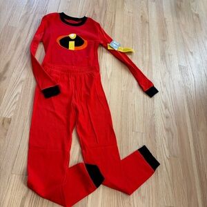NWT Disney Pixar The Incredibles Pajamas Set, Sz 10